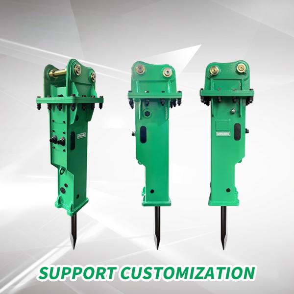 Silence Type Hydraulic Breaker Hammer SB40 With 68mm Tool Diameter For 4-7 ton Small Excavator