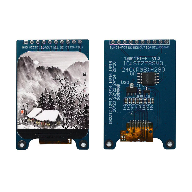 TFT дисплейный модуль 1,69 дюйма 240x280 SPI Управляющий IC ST7789V