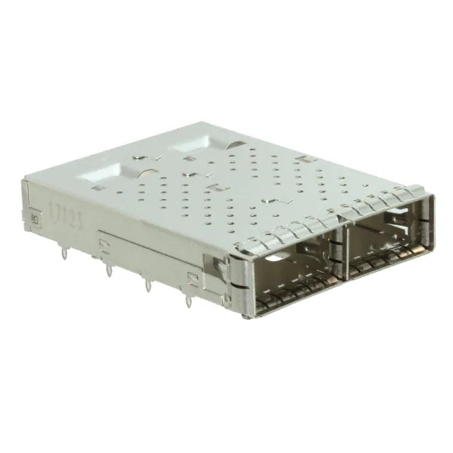 2170805-2 соединитель 28 весны Gb/S клетки TE QSFP28 1x2 внутренние/внешние EMI