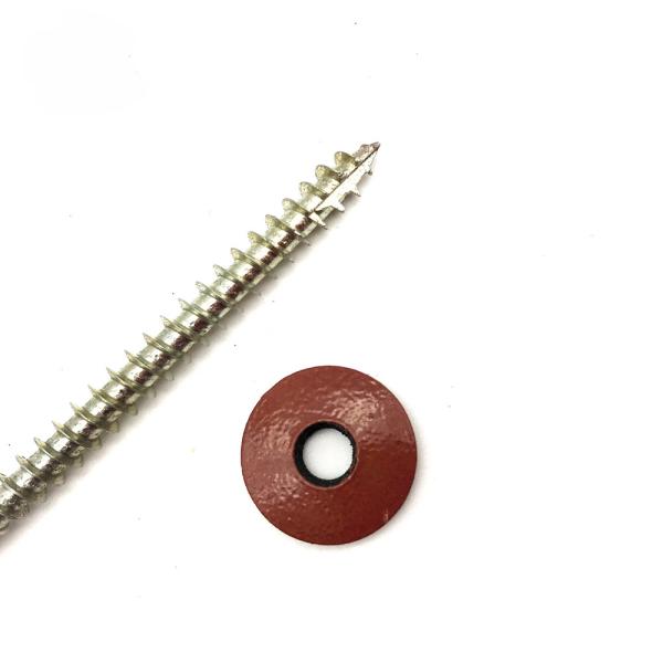 Aisi 304 Grade Stainless Steel Roofing Screws , A2 Torx Pan Head Roofing Screw T17