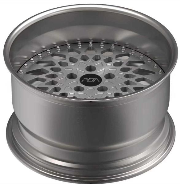 L'ajustement pour les jantes faites sur commande 5x114.3 Bip de la lèvre GTR 2-PC 6061-T6 de Nissan a décalé 19 et 20 pouces