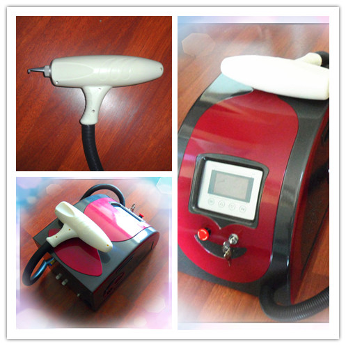 Home Beauty Equipment Q - Switch ND YAG Laser Hair Removal Machine