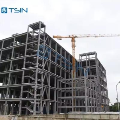 Aleación de acero construcción prefabricada de acero Acero tratado térmicamente Carga de viento
