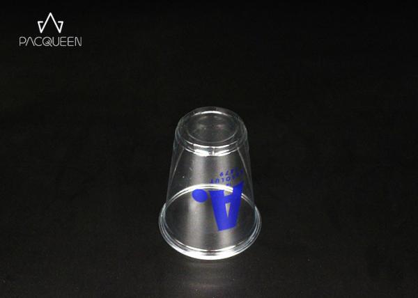 Extra Clear Iced Coffee Disposable Cold Drink Disposable Cups Custom UV Printing