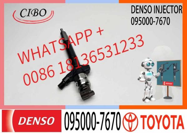 Injecteur diesel Hilux 23670-0R030 23670-0R140 23670-0R190 095000-7670