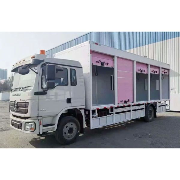 L3000 6X2 Box Truck Bulk Cargo Van Vehicle Daily Life Agricultural Transport Shacman