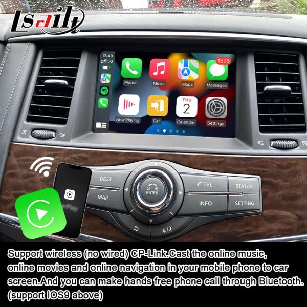 Модуль инфоразвлечений Lsailt Smart для автомобильных мультимедийных систем Nissan Patrol 2017-2019 с включением CarPlay