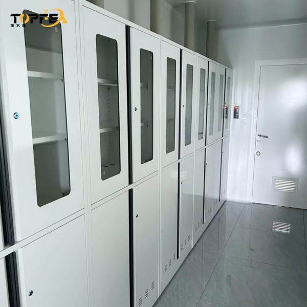 Key Lock Or Free Mechanism Acid Storage Cabinet for Safe and Secure Laboratory Storage