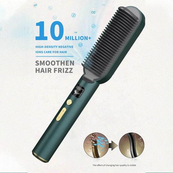 Ion Multifunctional Hair Dryer Brush negativo Antiscalding Multiscene