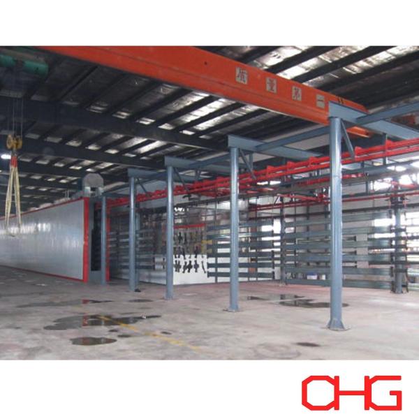 Ligne de production de revêtement de poudre personnalisée fabriquée en Chine