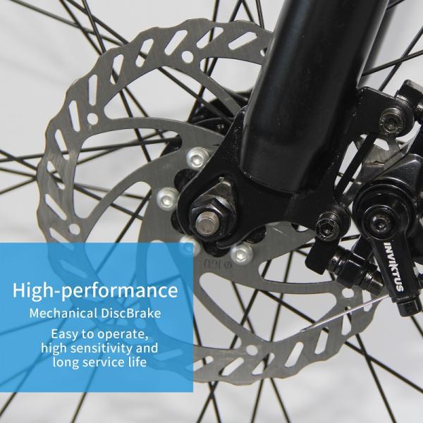 LED Headlight 26 Inch Electric Mountain Bike Battery Assist KETELES Multipattern