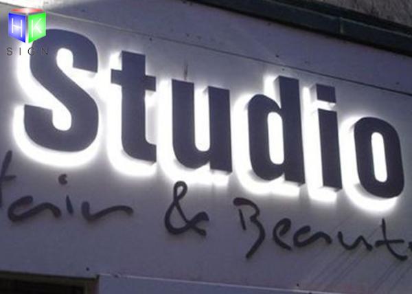 Backlit Outdoor LED Light Box Sign Shop Sign Light Box 28 MM Thickness