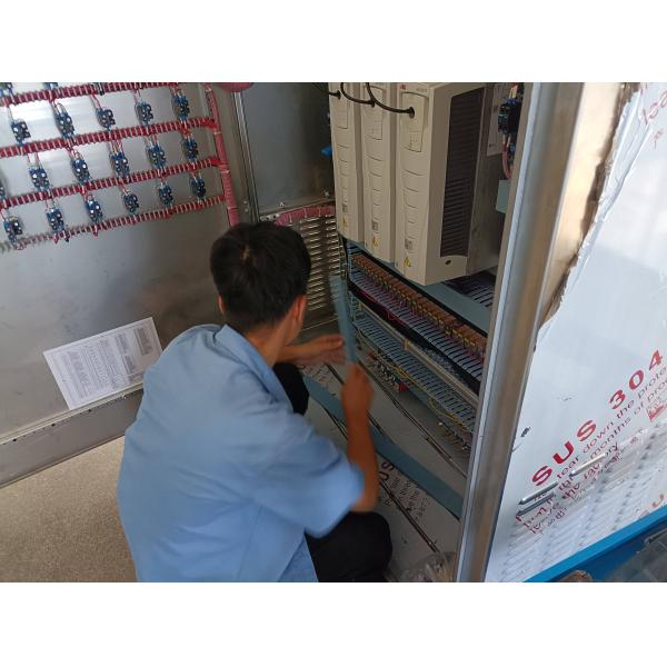 Communication Interface Other Control Panel for Raw Water Pumping Station 220*80*60cm