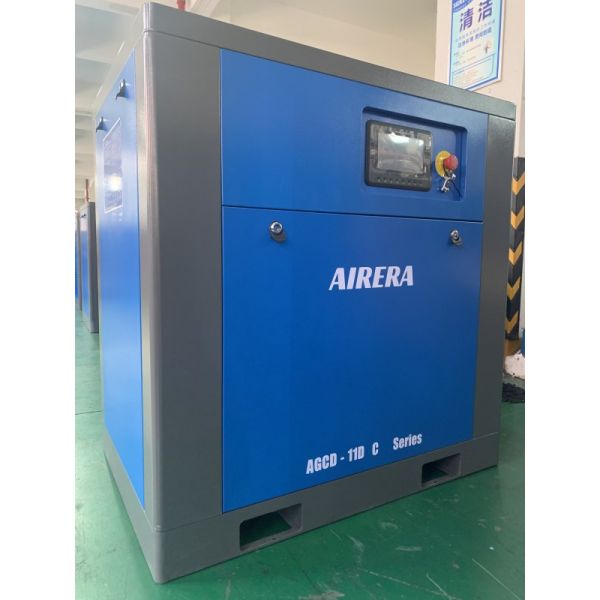11KW 0.7-1.3MPa air-cooling oil inject screw compressor