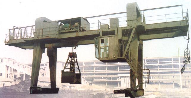 Customized MZ Double Beams Grab Gantry Crane 5t 10t 25t 32t 50t Double Girder Gantry Crane with Grab