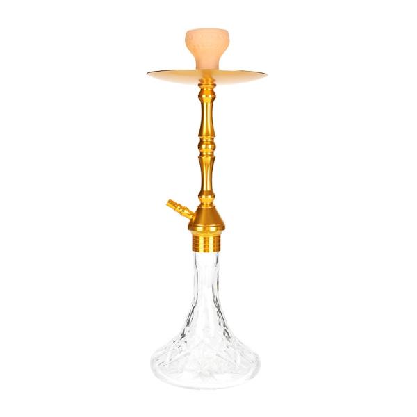 Голубой красный шланг кальяна 1 Shisha стекла черного одиночного кальяна шланга алюминиевый