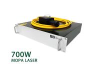 Máquina de marcação a laser de fibra MOPA 700 W de alta potência refrigerada a água 1060-1080 nm