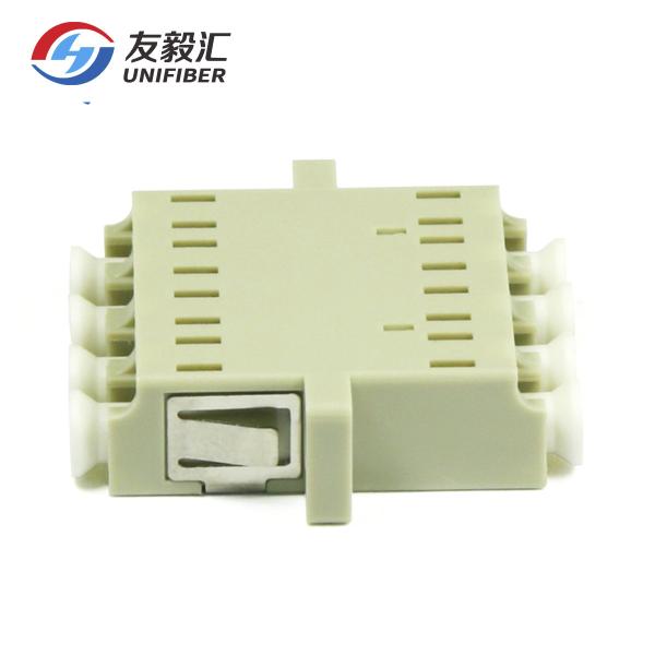 CATV OM1/OM2 Multimode LC Quad Coupler With Flange