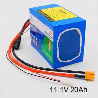 La batterie faite sur commande pratique d'ion de Li emballe 18650 3S8P rechargeable