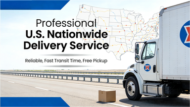 Reliable Truck Freight Shipping Forwarder U.S. Nationwide Delivery Service