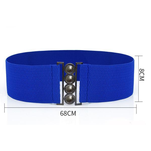 Пояс 60cm невидимый Buckleless 4 женщин пояса платья кольца белых