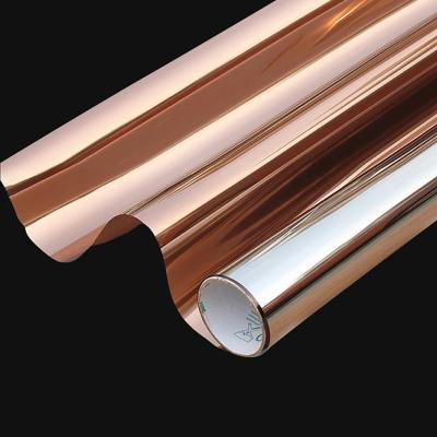 Tea Silver Construction Window Film 2mil 1.52m X 30m UVR 80% IRR 90% Insulation UV Blocking