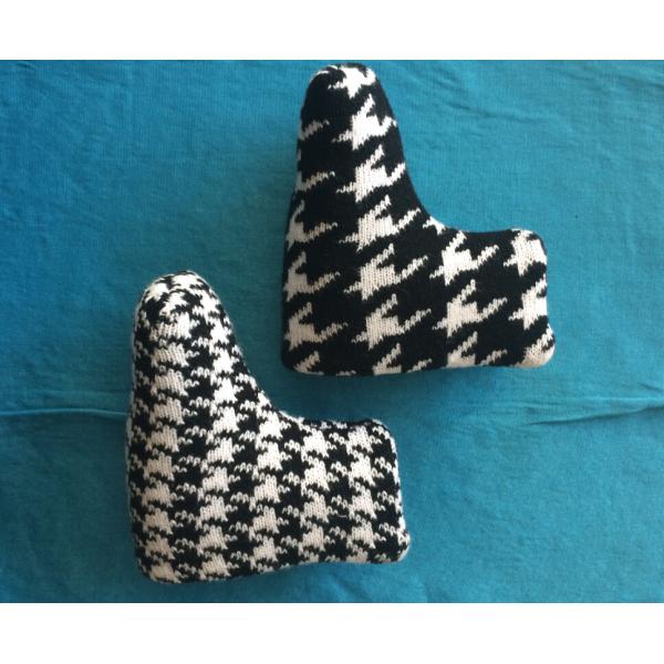 knitted head cover , golf knitted golf putter head cover , golf putter head cover