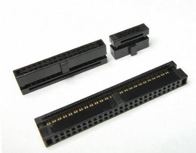 1A AC DC 6 - 80 Poles IDC Header Connector 20m Ohm Max Contact Resistance