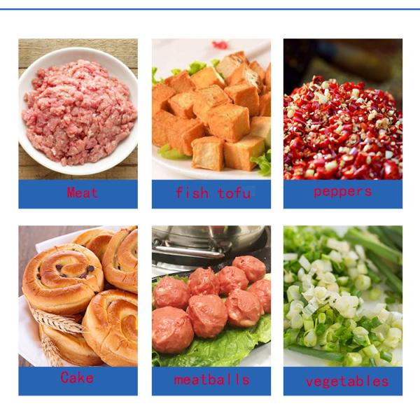 Electric Meat Cutting Machine Chopper 6 Blades Mincer Meat Grinder