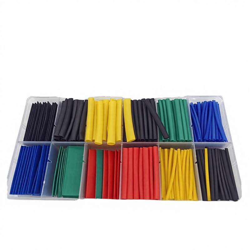 WZOODQ Manufacturer's Wholesale Boxed Flame Retardant Polyolefin Heat Shrinkable 2:1 1kv Electrical Insulation Set -40C