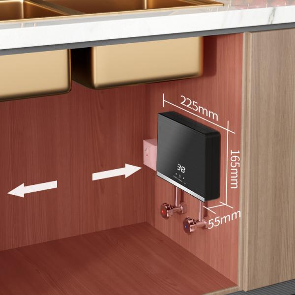 220V Electric Geyser Water Heater 3.5KW 4.5KW 5.5KW Instant Mini Water Heater