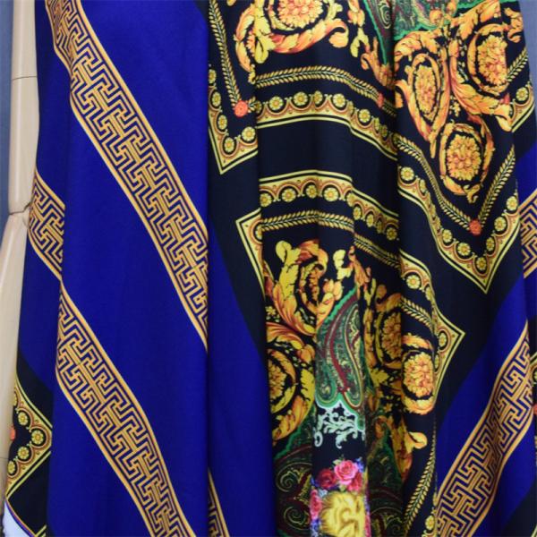 Остров OEM напечатал одежду 100% полиэстер ткани платья материальную