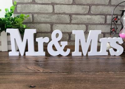 8CM White Wooden Wooden Crafted Gifts 27 letters Modern English Alphabet Decoration
