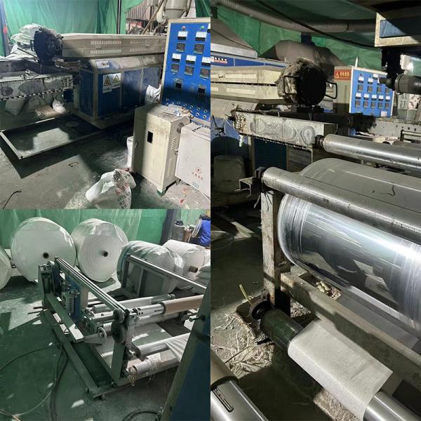 Plastic Woven Bag Used Extrusion Lamination Machine For Chemical Fertilizer Grain Cement Bag