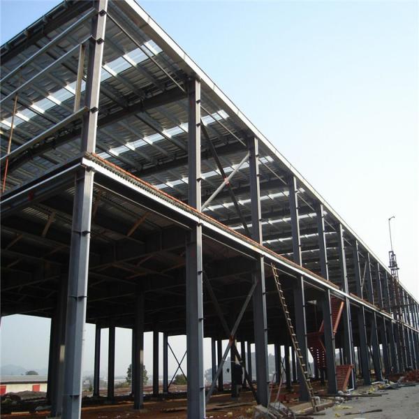 Construction Pre Manufactured Steel Buildings Workshop Workhouse Building