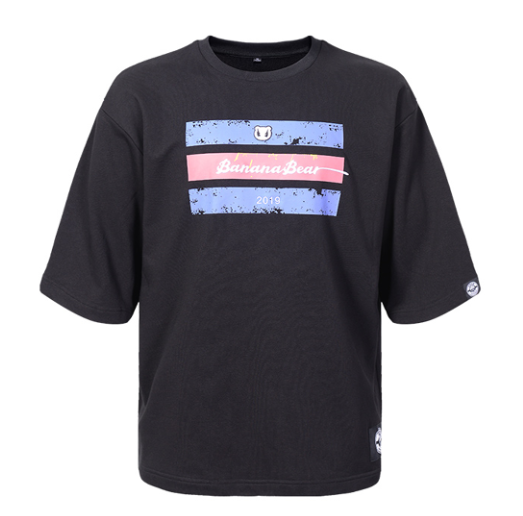 Brand factory custom logo male 100% cotton black autumn sweatshirt for men