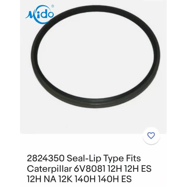 6V8081 2824350 3290411 SEAL LIP GRADER 12HNA 140HNA 160HNA 163HNA 12H 12G 140H 140G 130G 160G 160HES