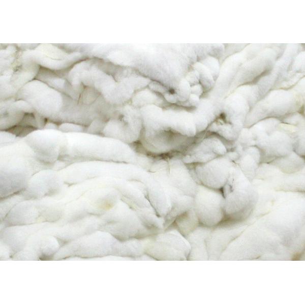 La piel real del conejo de Rex de la materia textil casera a prueba de viento se calienta para la guarnición del abrigo de invierno
