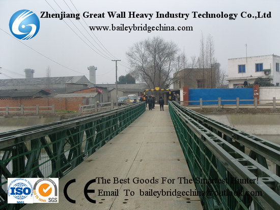 Temporary Bailey Bridges,Portable Steel Bridges, CB100, CB200,truss bridge,prefabricated