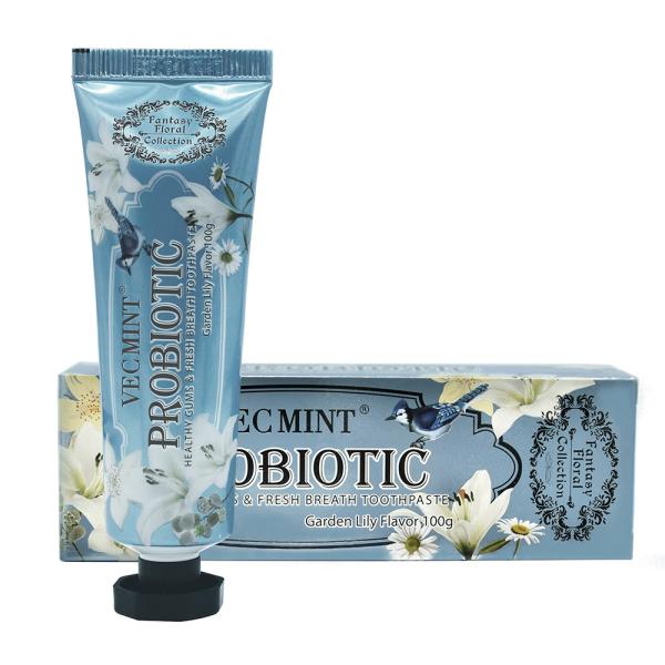 Factory Manufacture Floral Fragrance Lily Flavor Teeth Whitening Basic Cleaning Oral Care Toothpaste