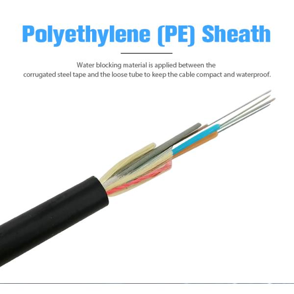 ADSS Outdoor Optical Cable Single Mode MDPE Optical Cable 24 Core Optical Cable Fiber Optic Cable