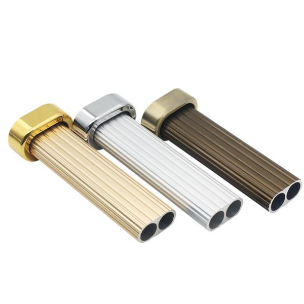 Anodizing 6063 T5 Aluminum Extruded Profile For Wardrobe Alkali Resistance