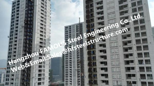 Hot Galvanized Steel Pre-engineered Multi-storey Building For Apartment