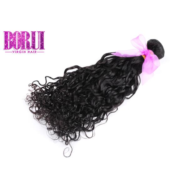 12a Malaysian Human Hair Extension Original Water Wave No Shedding Unprocessed