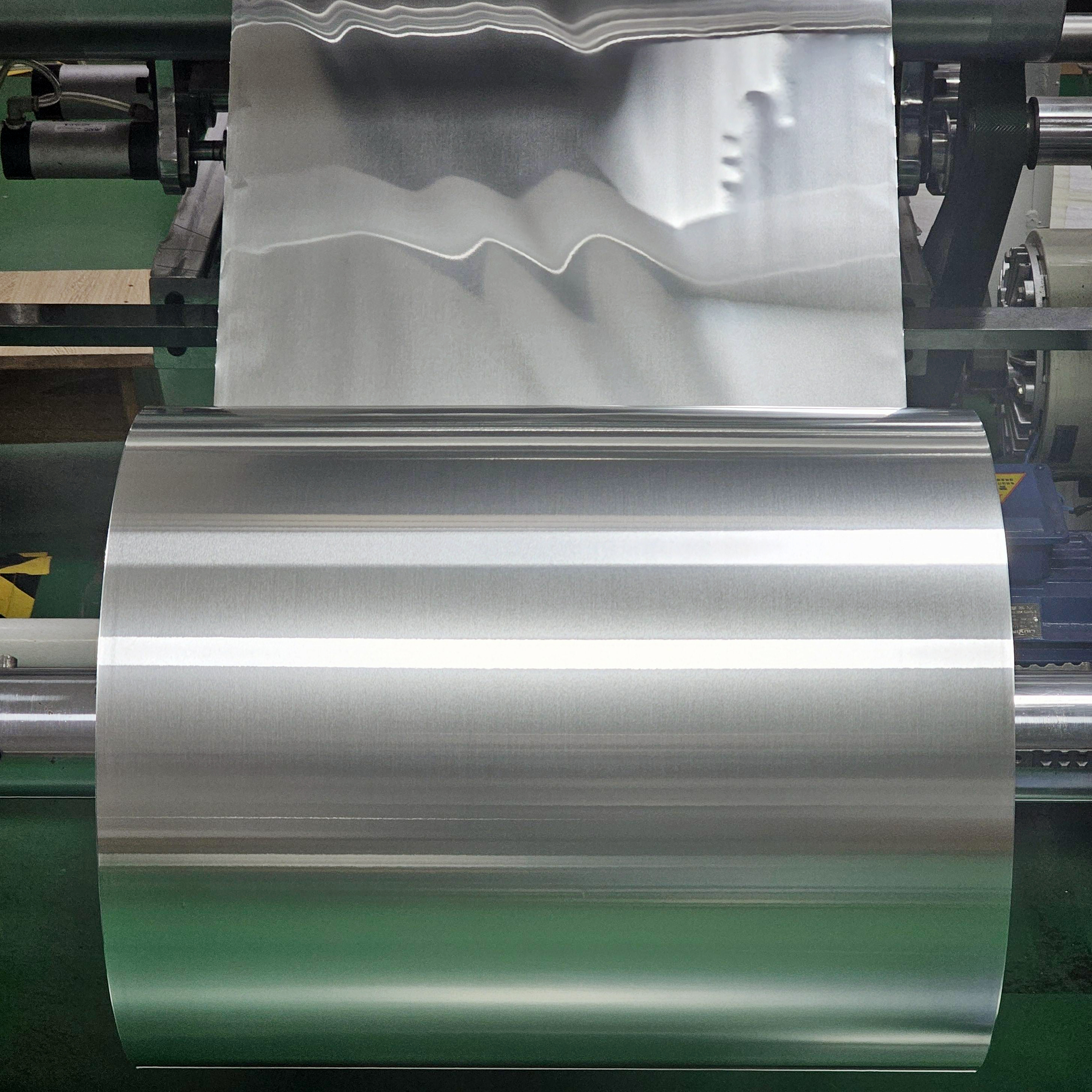 Lithium Battery Aluminum Foil Roll 1060 1235 Alloy 0.012mm 0.02mm High Conductivity Cathode Current Collector