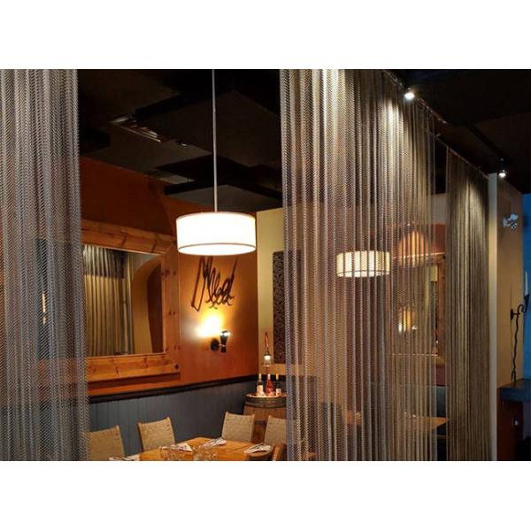 1.0 мм Диаметр проволоки Алюминиевая металлическая катушка Драконные шторы Внутренние декоративные сетки для домов и отелей