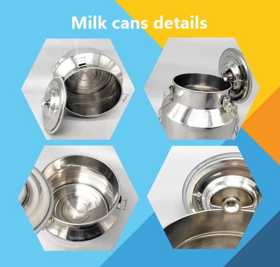 201 Stainless Steel 15L Food Grade Storage Drums For Tranporting Liquid