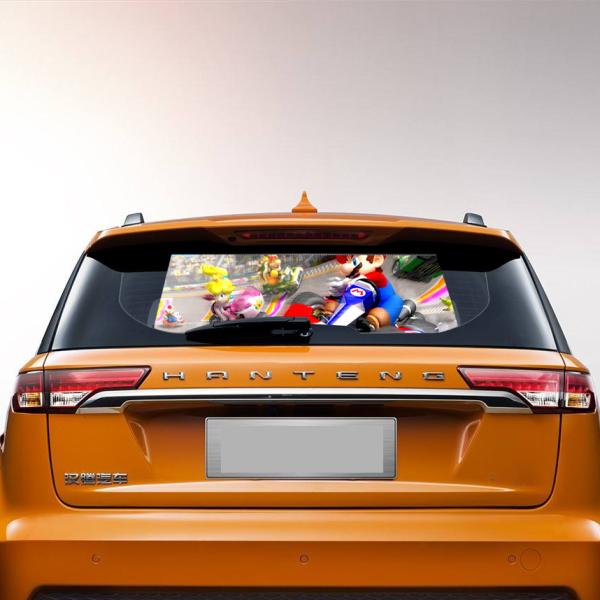 Économie d'énergie transparente d'écran de la publicité de la voiture LED de