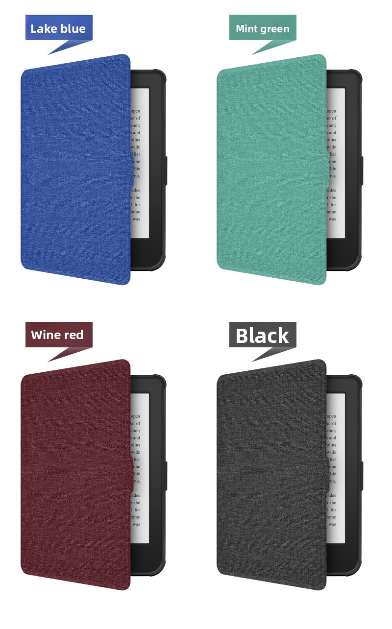 For Pure Colour E-Book Case Kobo123 Protective Leather Shell 7