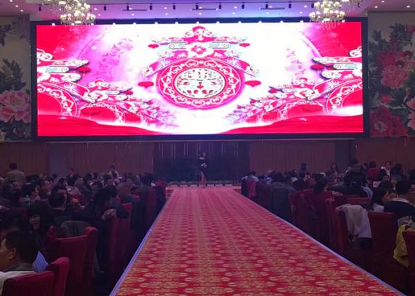 P3 Indoor HD LED Video Wall Meeting Room LED Display AC 110/220v High Brightness